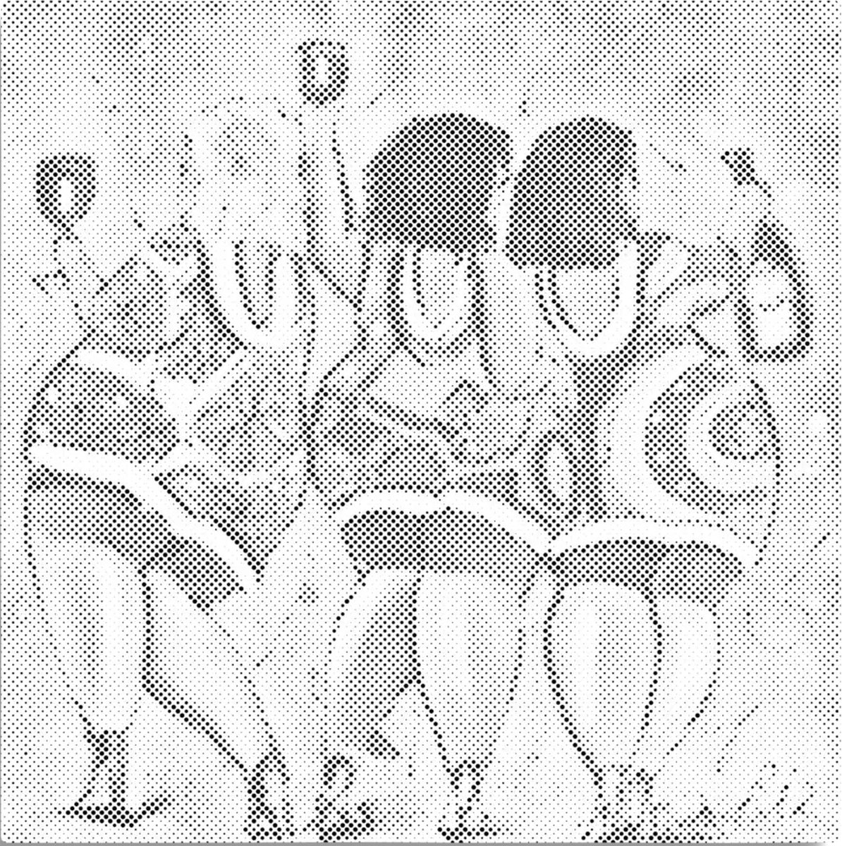 Dikke Dames Aan De Wijn | Stippelschilderij | 50x50cm  Meest gekozen | Dot painting | Oh My Dotz | Dots stippen | Diamond painting & Schilderen op nummer alternatief | Sinterklaas | Kerst